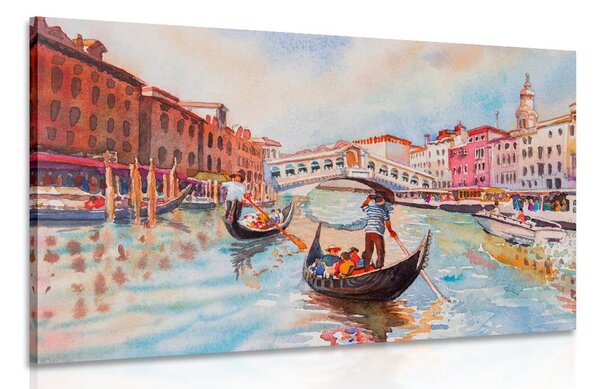 Slika venecijanska gondola