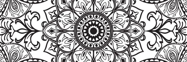 Slika crno-bijeli ornament