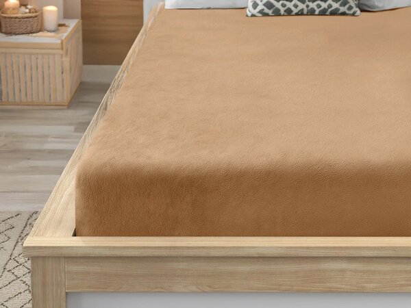Plahta mikropliš SOFT 180x200 cm bež