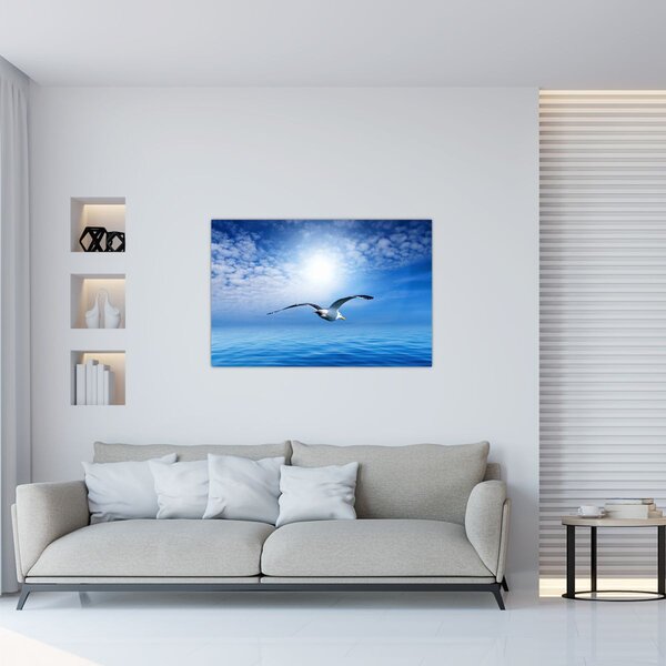 Slika - Galeb nad morem (90x60 cm)