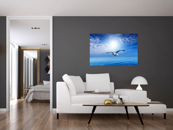 Slika - Galeb nad morem (90x60 cm)