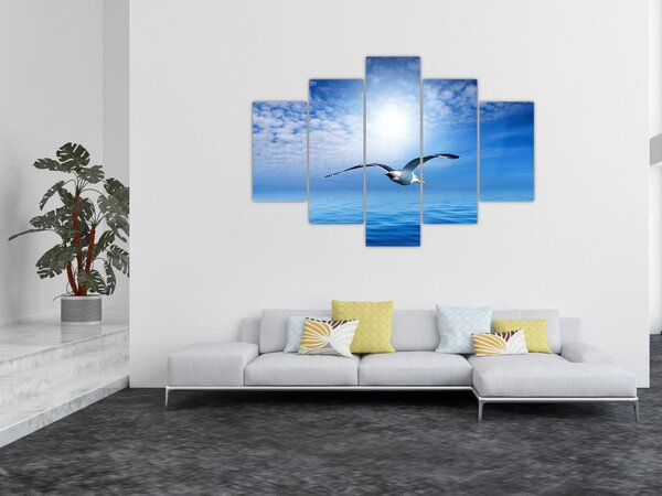 Slika - Galeb nad morem (150x105 cm)