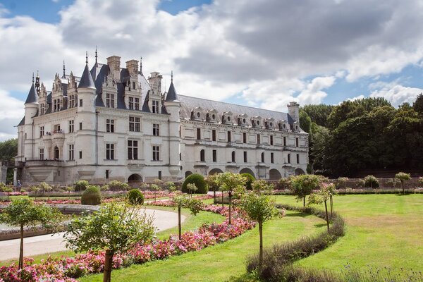 Slika dvorac Chenonceaux
