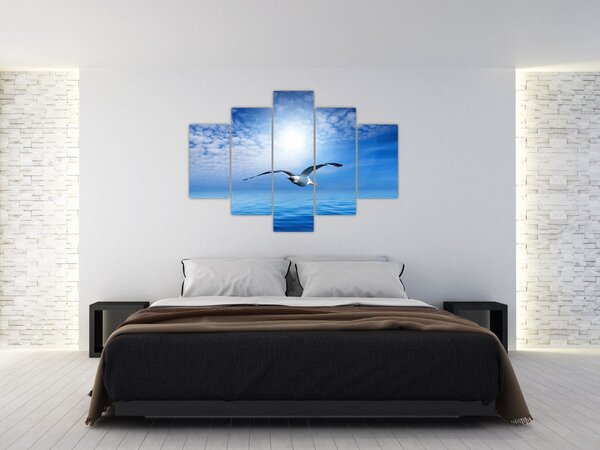 Slika - Galeb nad morem (150x105 cm)