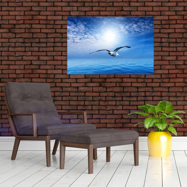Slika - Galeb nad morem (90x60 cm)