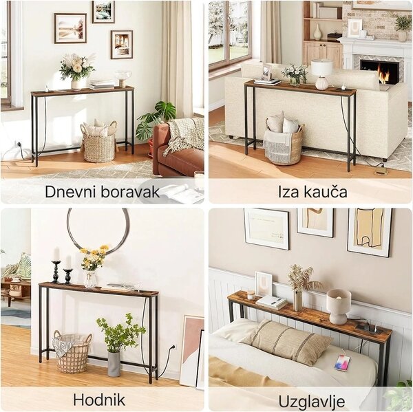 Sofadock™ Stol Za Iza Kauča S Stanicom Za Punjenje