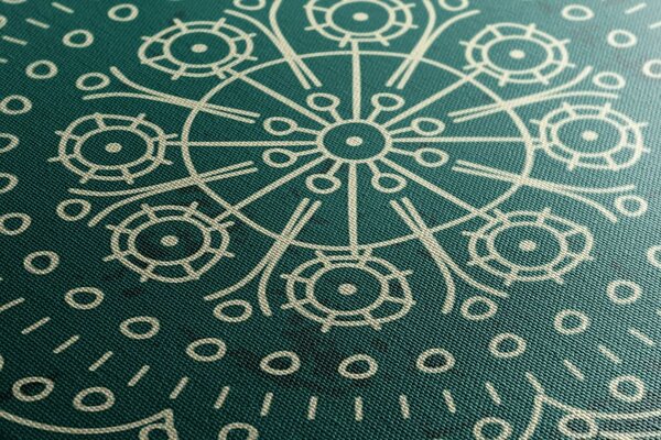 Slika ručno nacrtana Mandala