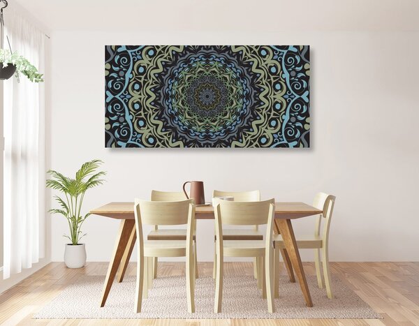 Slika apstraktna Mandala u vintage stilu