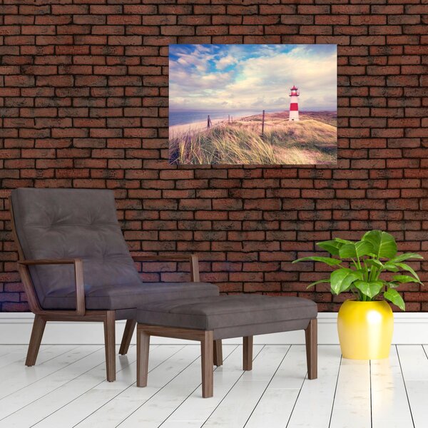 Slika - Crveni svjetionik (70x50 cm)