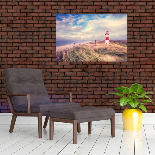 Slika - Crveni svjetionik (90x60 cm)
