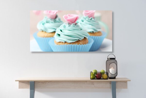 Slika šareni slatki cupcakes