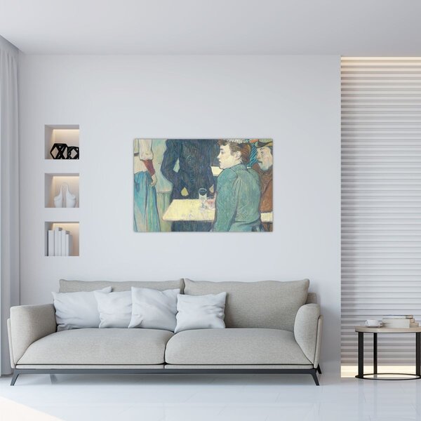 Slika - Henri de Toulouse-Lautrec, A Corner of the Moulin de la Galette, reprodukcije (90x60 cm)