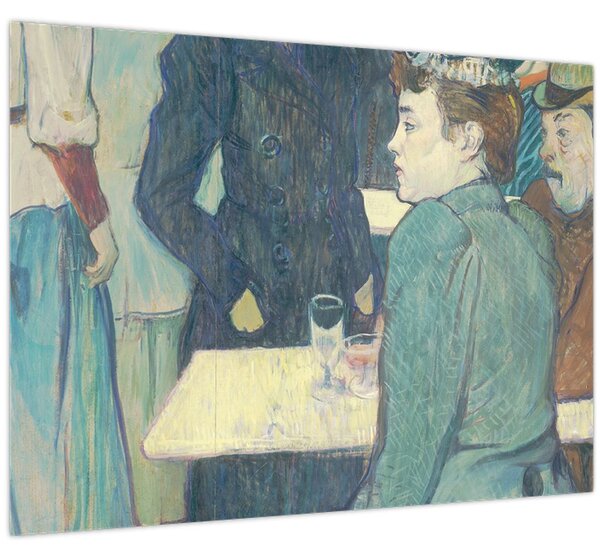 Slika - Henri de Toulouse-Lautrec, A Corner of the Moulin de la Galette, reprodukcije (70x50 cm)