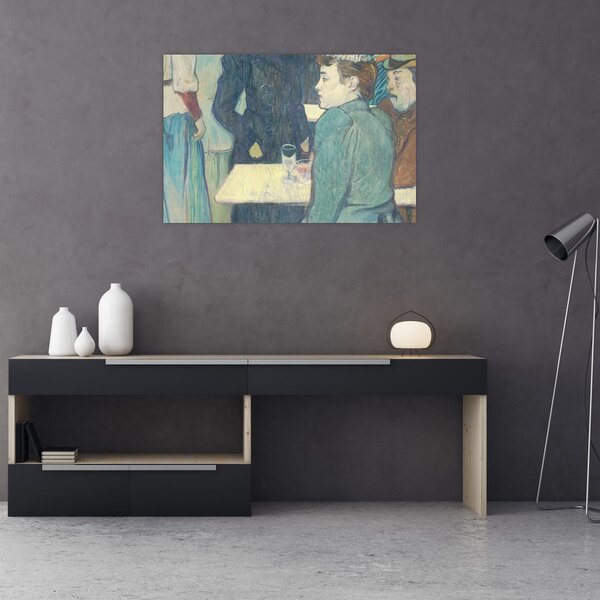 Slika - Henri de Toulouse-Lautrec, A Corner of the Moulin de la Galette, reprodukcije (90x60 cm)
