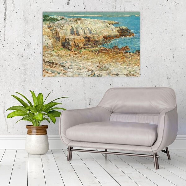Slika - Childe Hassam, A North East Headland, reprodukcije (90x60 cm)