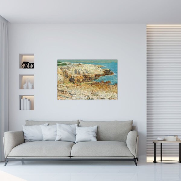 Slika - Childe Hassam, A North East Headland, reprodukcije (90x60 cm)