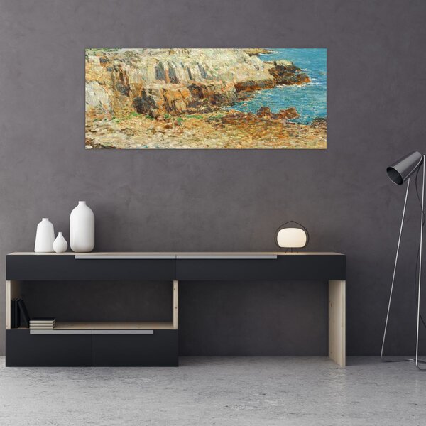 Slika - Childe Hassam, A North East Headland, reprodukcije (120x50 cm)