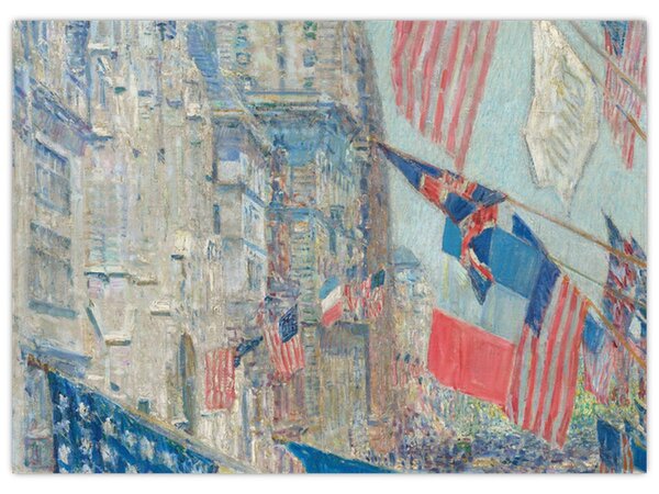 Slika - Childe Hassam, Allies day, reprodukcije (70x50 cm)