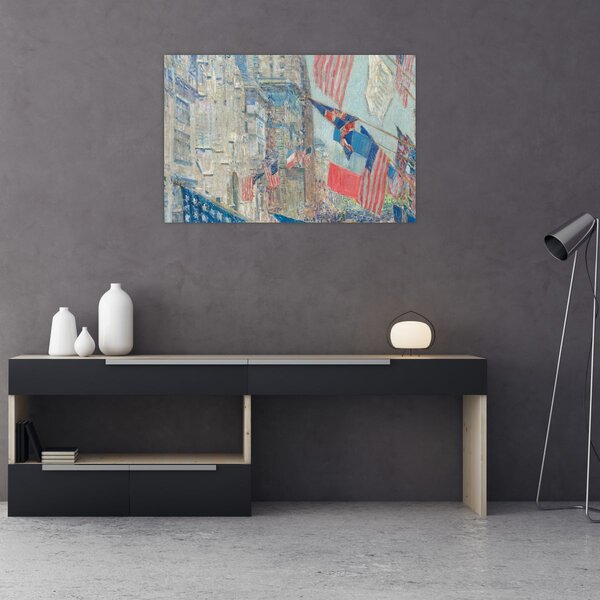 Slika - Childe Hassam, Allies day, reprodukcije (90x60 cm)