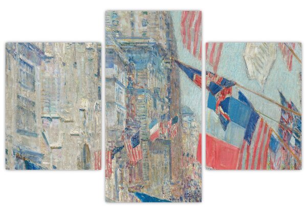 Slika - Childe Hassam, Allies day, reprodukcije (90x60 cm)