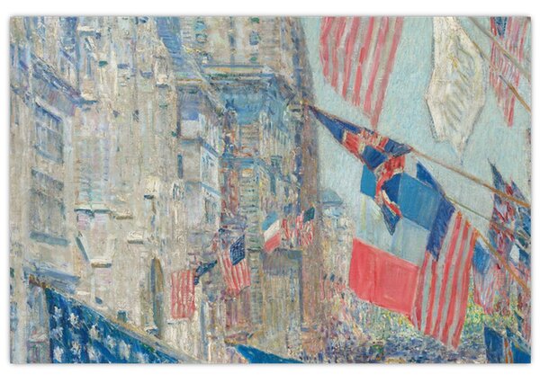 Slika - Childe Hassam, Allies day, reprodukcije (90x60 cm)