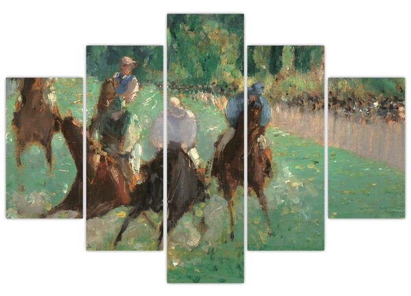 Slika - Edouard Manet, At the Races, reprodukcije (150x105 cm)