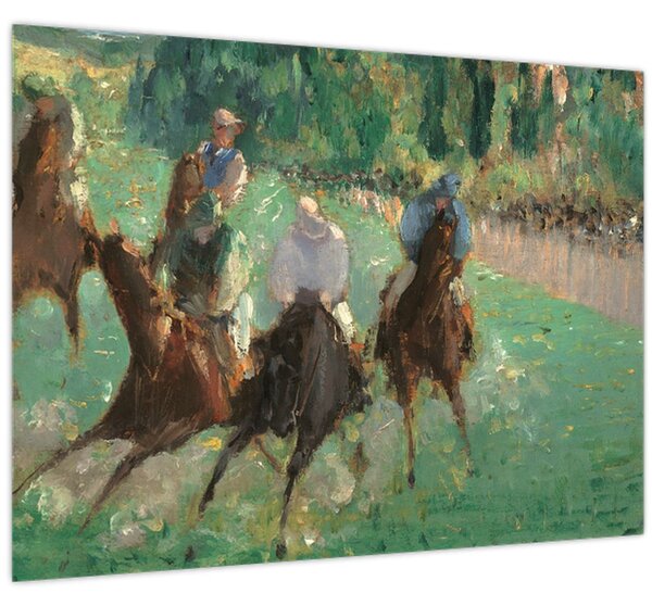 Slika - Edouard Manet, At the Races, reprodukcije (70x50 cm)