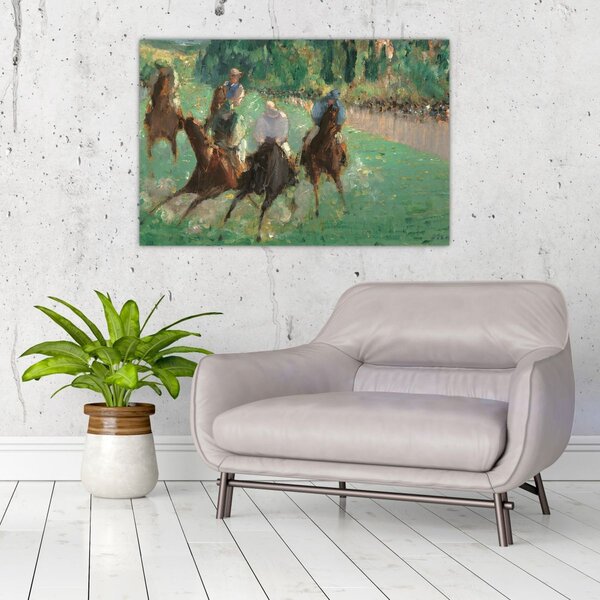 Slika - Edouard Manet, At the Races, reprodukcije (90x60 cm)