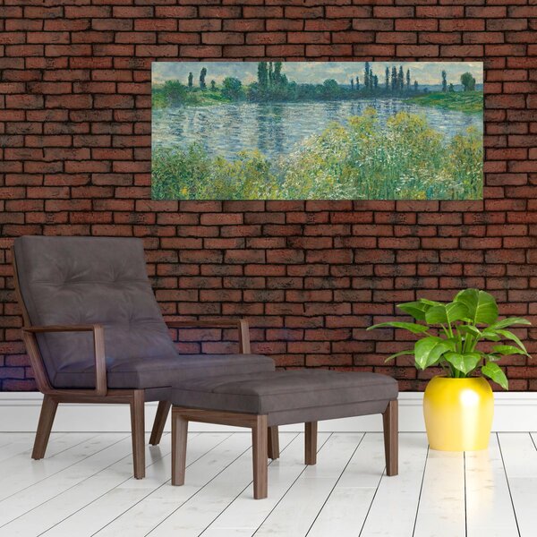 Slika - Claude Monet, Banks of the Seine, reprodukcije (120x50 cm)