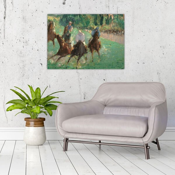 Slika - Edouard Manet, At the Races, reprodukcije (70x50 cm)