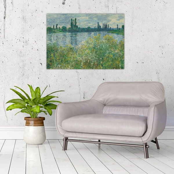 Slika - Claude Monet, Banks of the Seine, reprodukcije (70x50 cm)