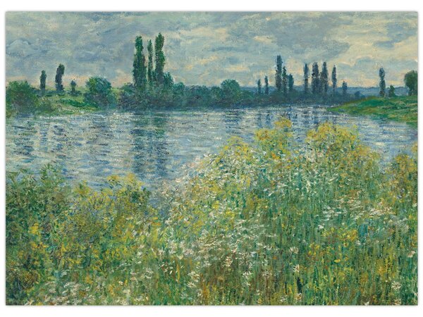 Slika - Claude Monet, Banks of the Seine, reprodukcije (70x50 cm)
