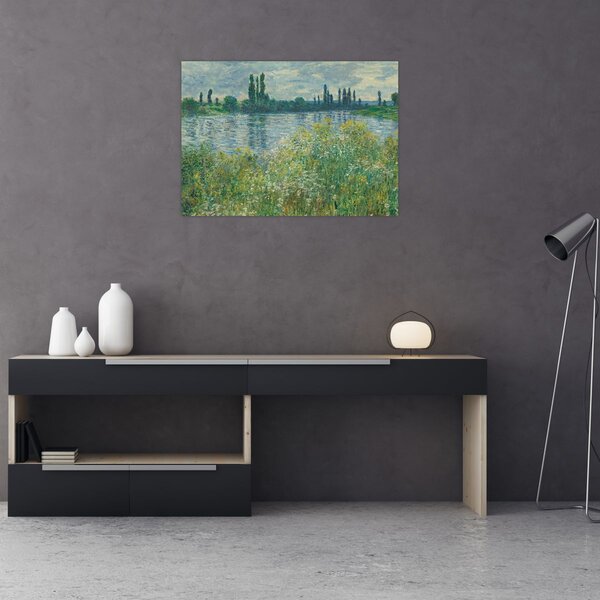 Slika - Claude Monet, Banks of the Seine, reprodukcije (70x50 cm)