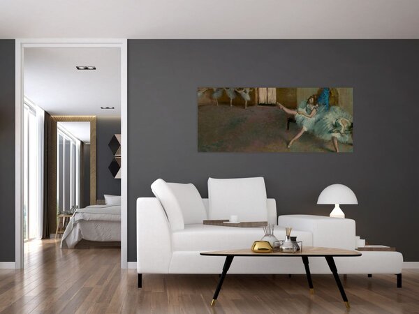 Slika - Edgar Degas, Before the Ballet, reprodukcije (120x50 cm)