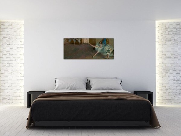 Slika - Edgar Degas, Before the Ballet, reprodukcije (120x50 cm)