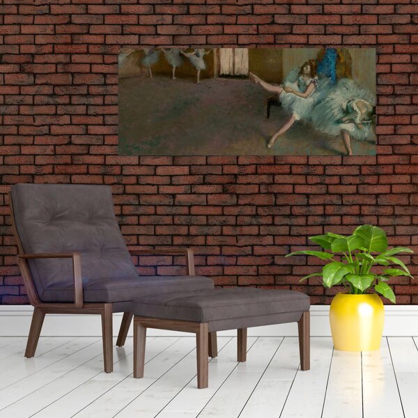 Slika - Edgar Degas, Before the Ballet, reprodukcije (120x50 cm)