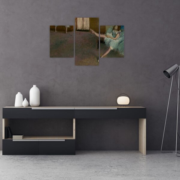 Slika - Edgar Degas, Before the Ballet, reprodukcije (90x60 cm)