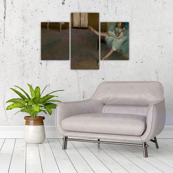 Slika - Edgar Degas, Before the Ballet, reprodukcije (90x60 cm)