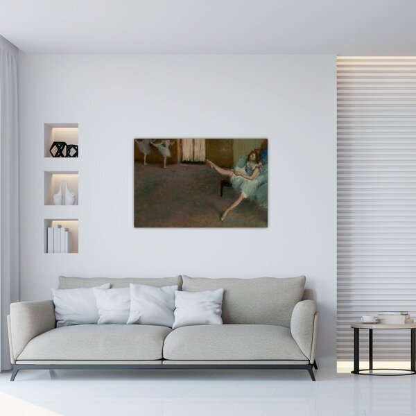Slika - Edgar Degas, Before the Ballet, reprodukcije (90x60 cm)