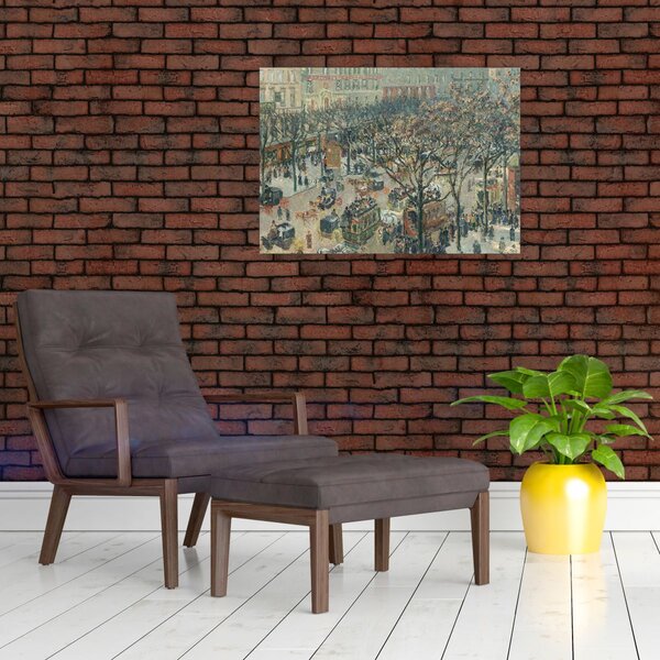 Slika - Camille Pissarro, Boulevard des Italiens, Morning, Sunlight, reprodukcije (70x50 cm)