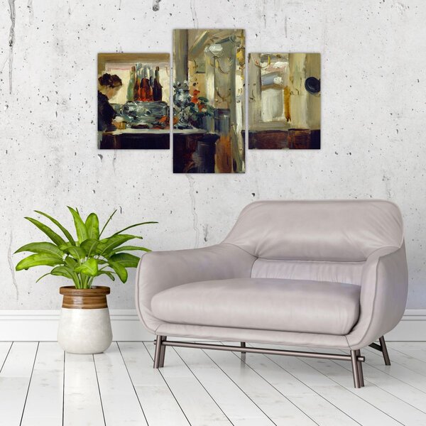 Slika - Style of Edouard Manet, Bon Bock Cafe, reprodukcije (90x60 cm)