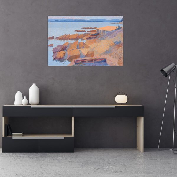 Slika - Henri Edmond Cross, Calanque des Antibois, reprodukcije (90x60 cm)