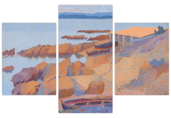 Slika - Henri Edmond Cross, Calanque des Antibois, reprodukcije (90x60 cm)