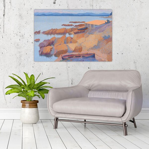 Slika - Henri Edmond Cross, Calanque des Antibois, reprodukcije (90x60 cm)