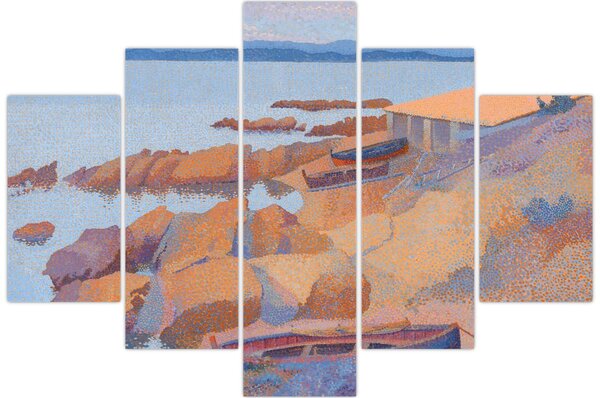 Slika - Henri Edmond Cross, Calanque des Antibois, reprodukcije (150x105 cm)