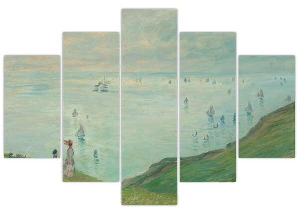 Slika - Henri Fantin-Latour, Cliffs at Pourville, reprodukcije (150x105 cm)