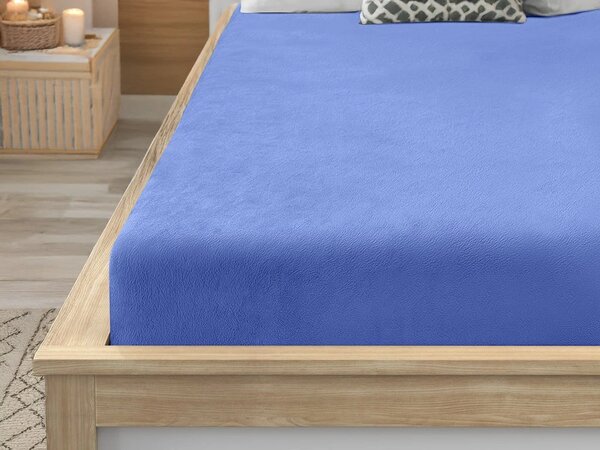 Plahta mikropliš SOFT 90x200 cm plava