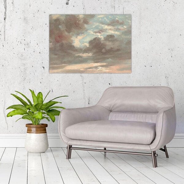 Slika - John Constable, Cloud Study Stormy Sunset, reprodukcije (70x50 cm)