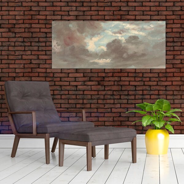 Slika - John Constable, Cloud Study Stormy Sunset, reprodukcije (120x50 cm)
