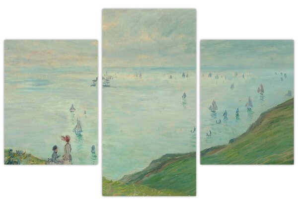Slika - Henri Fantin-Latour, Cliffs at Pourville, reprodukcije (90x60 cm)